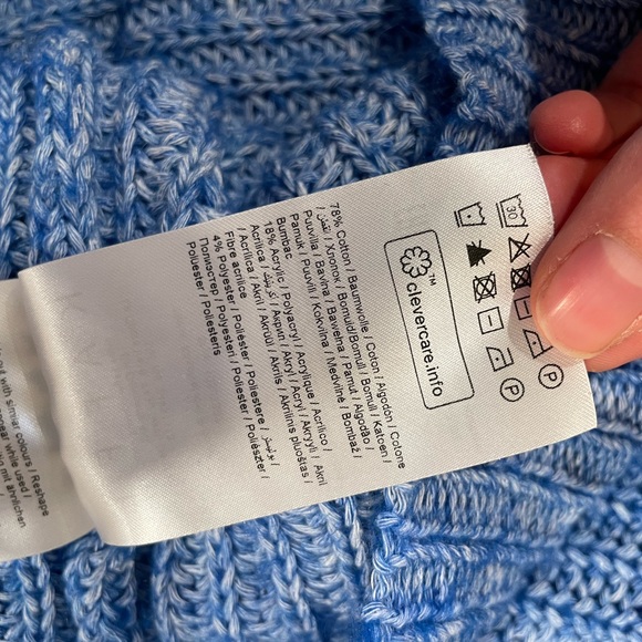 🧶 Cute blue knit - Picture 3 of 4